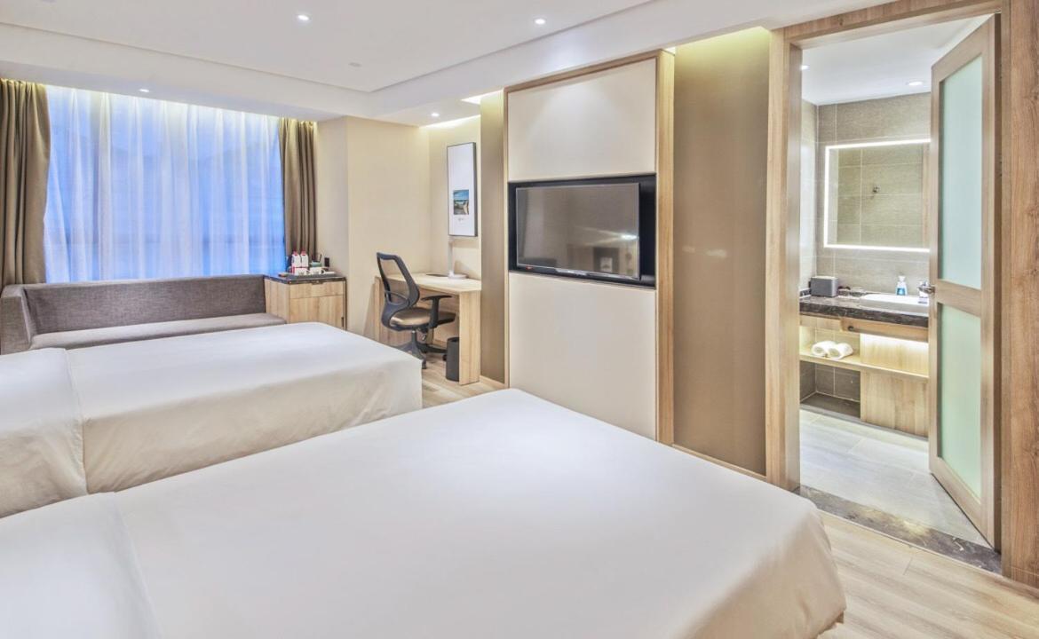 Atour Hotel Nanjing Sun Yat-Sen Mausoleum Scenic Area Alfalfa Garden Subway Station Buitenkant foto