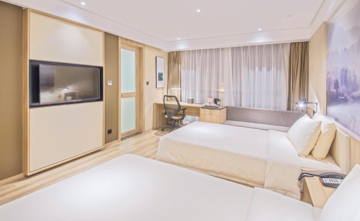 Atour Hotel Nanjing Sun Yat-Sen Mausoleum Scenic Area Alfalfa Garden Subway Station Buitenkant foto